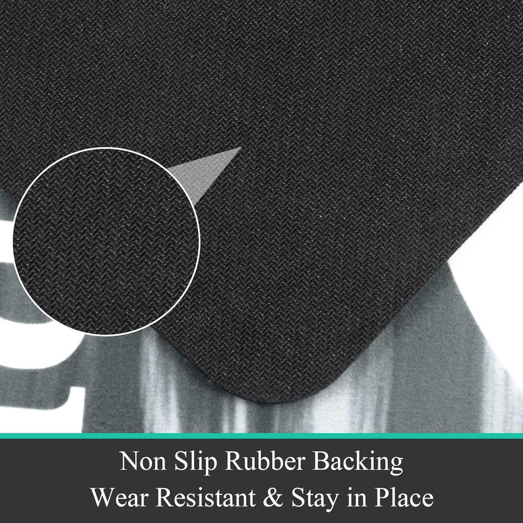 Laundry Room Rug Runner 20"X48", Non Slip Waterproof Laundry Mat | Rubber, Washable, Durable, Easy to Clean, Farmhouse Kitchen Mats for Floor, Mudroom,Washroom, Bathroom,Washer, Dryer
